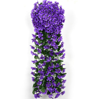 Beautiful Fake Orchid Hanging Flower Arrangement