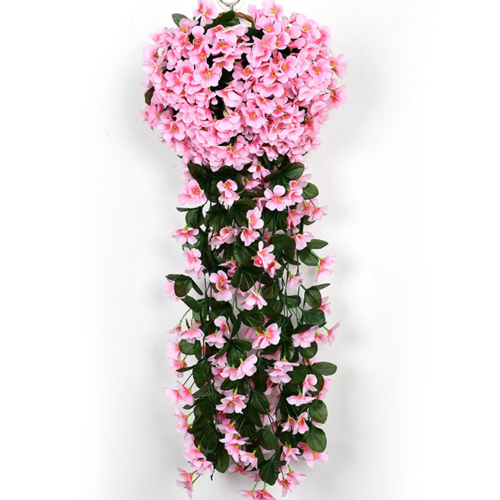 Beautiful Fake Orchid Hanging Flower Arrangement