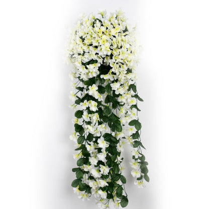 Beautiful Fake Orchid Hanging Flower Arrangement