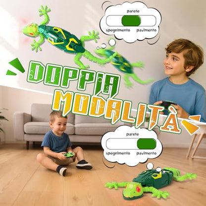 Fun Remote Control Toy Lizard with LED Eyes
