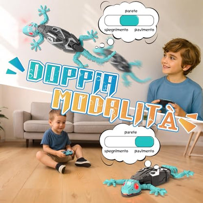 Fun Remote Control Toy Lizard with LED Eyes