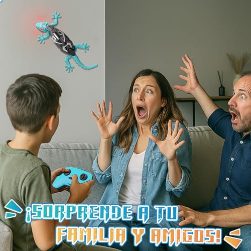 Fun Remote Control Toy Lizard with LED Eyes
