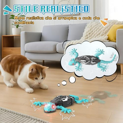Fun Remote Control Toy Lizard with LED Eyes