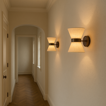 Luxury Fabric Hanging Lamp