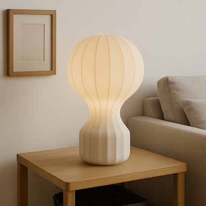 Soft Silk Table Lamp - Cozy Warm LED Lighting
