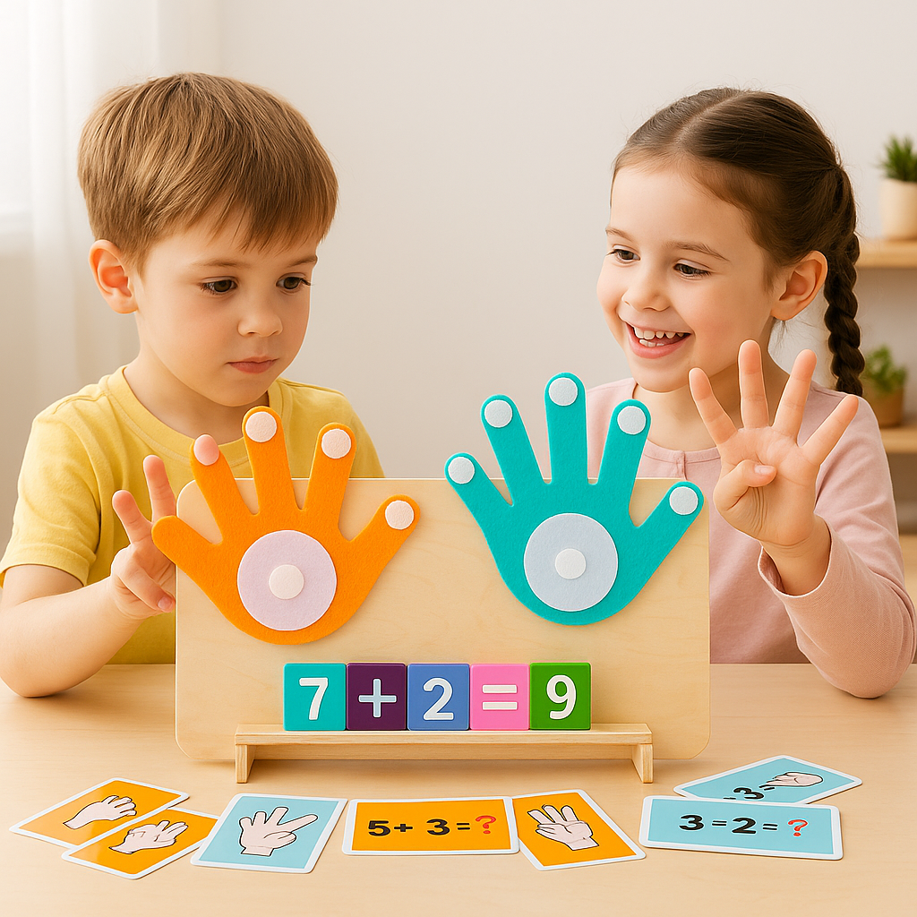 Fun Kids Math Toy - Easy Learning Calculator Game - Fesara