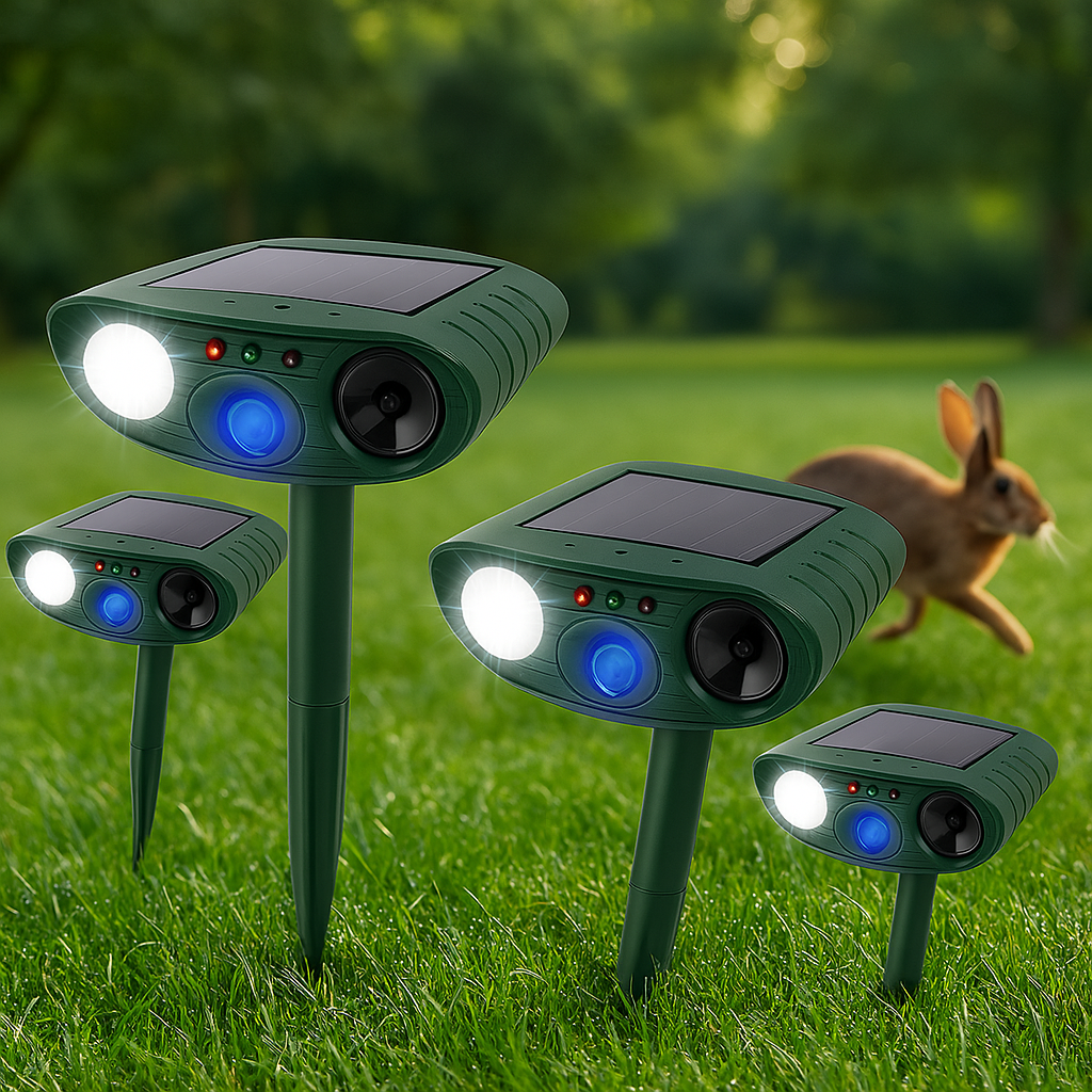 Outdoor Motion Activated Animal Repellent Garden Defender