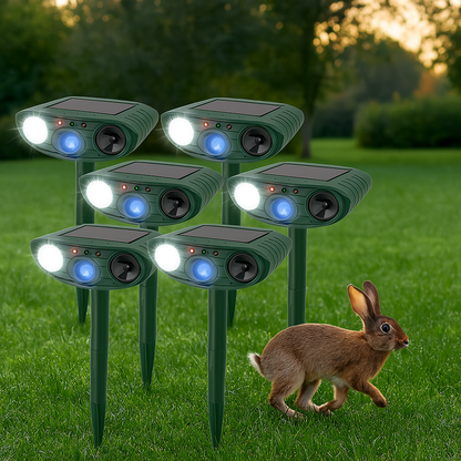 Outdoor Motion Activated Animal Repellent Garden Defender