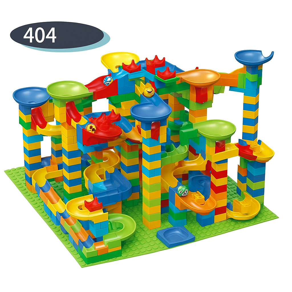 Marble Run Coaster Building Set For Kids
