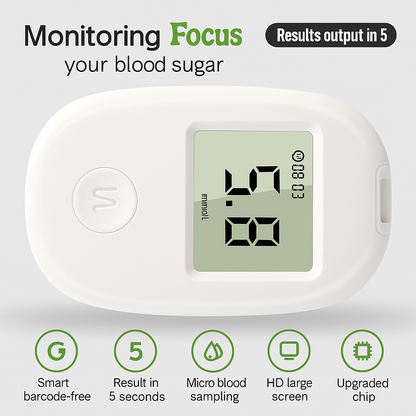Accurate Home Glucose and Cholesterol Test Meter