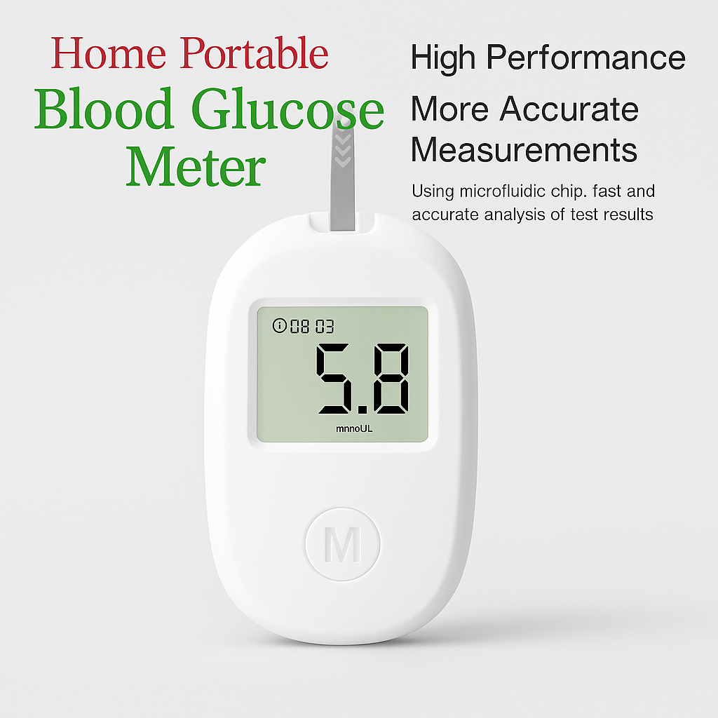Accurate Home Glucose and Cholesterol Test Meter