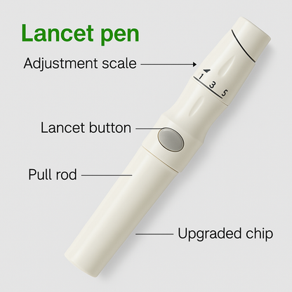 Accurate Home Glucose and Cholesterol Test Meter