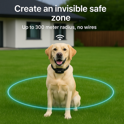 Easy Pet Fence System with Remote Trainer Collar