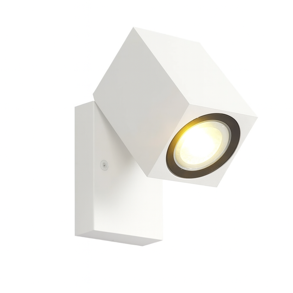 Contemporary Adjustable Outdoor LED Wall Light Fixture