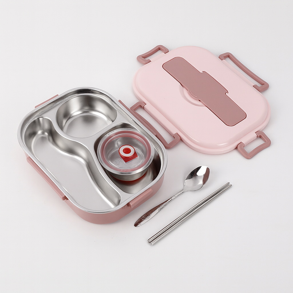 Insulated Food Container Stainless Steel Lunch Box