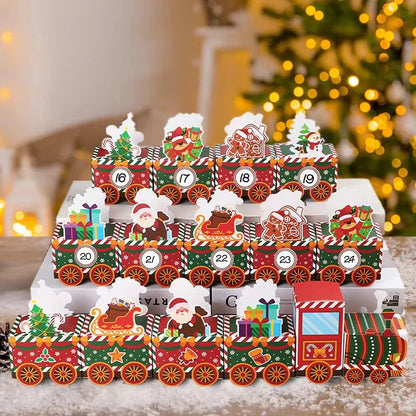 Colorful Kids Advent Calendar with 24 Fun Surprises - Fesara