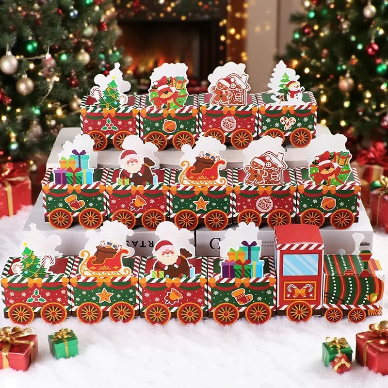 CheerfulBoxes | Creative Fun Advent Calendar for Kids with 24 Festive Designs 4