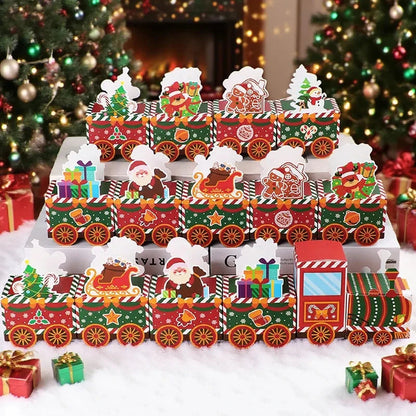 CheerfulBoxes | Creative Fun Advent Calendar for Kids with 24 Festive Designs 4