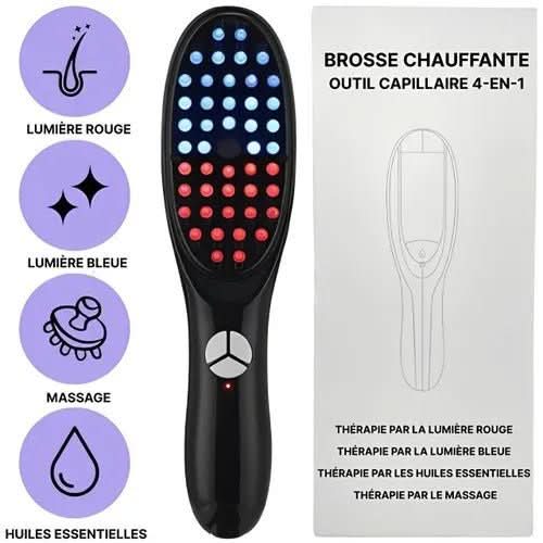 ChicBlend – 5-in-1 hair comb with massage and light therapy for healthier hair 6