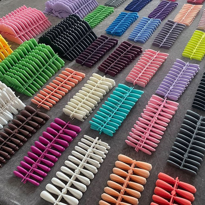 ChicNails Matte Press-On Nails – Elegant Artificial Nails in 13 Colors 3