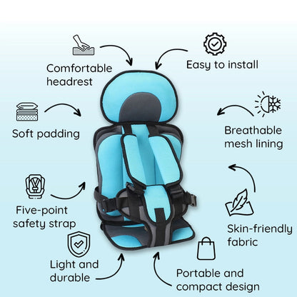 Safe Kids Booster Car Seat Cushion