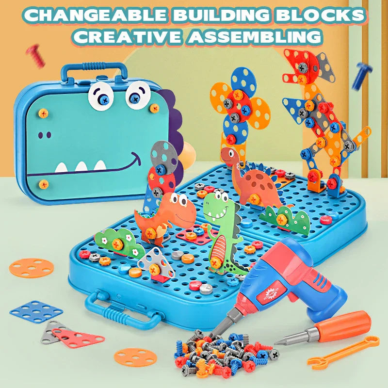 Fun Kids Building Playset for Creative Learning