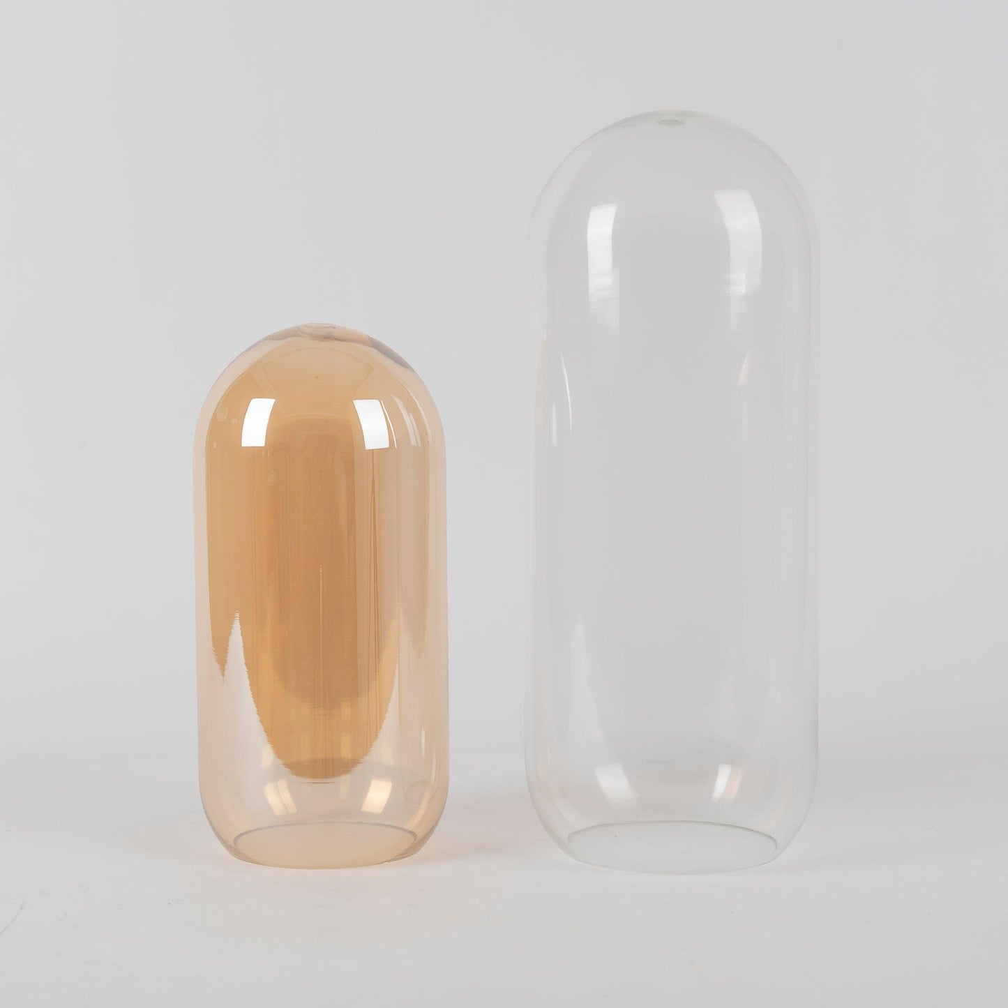Sleek Round Cut Glass Pendant Light Fixture