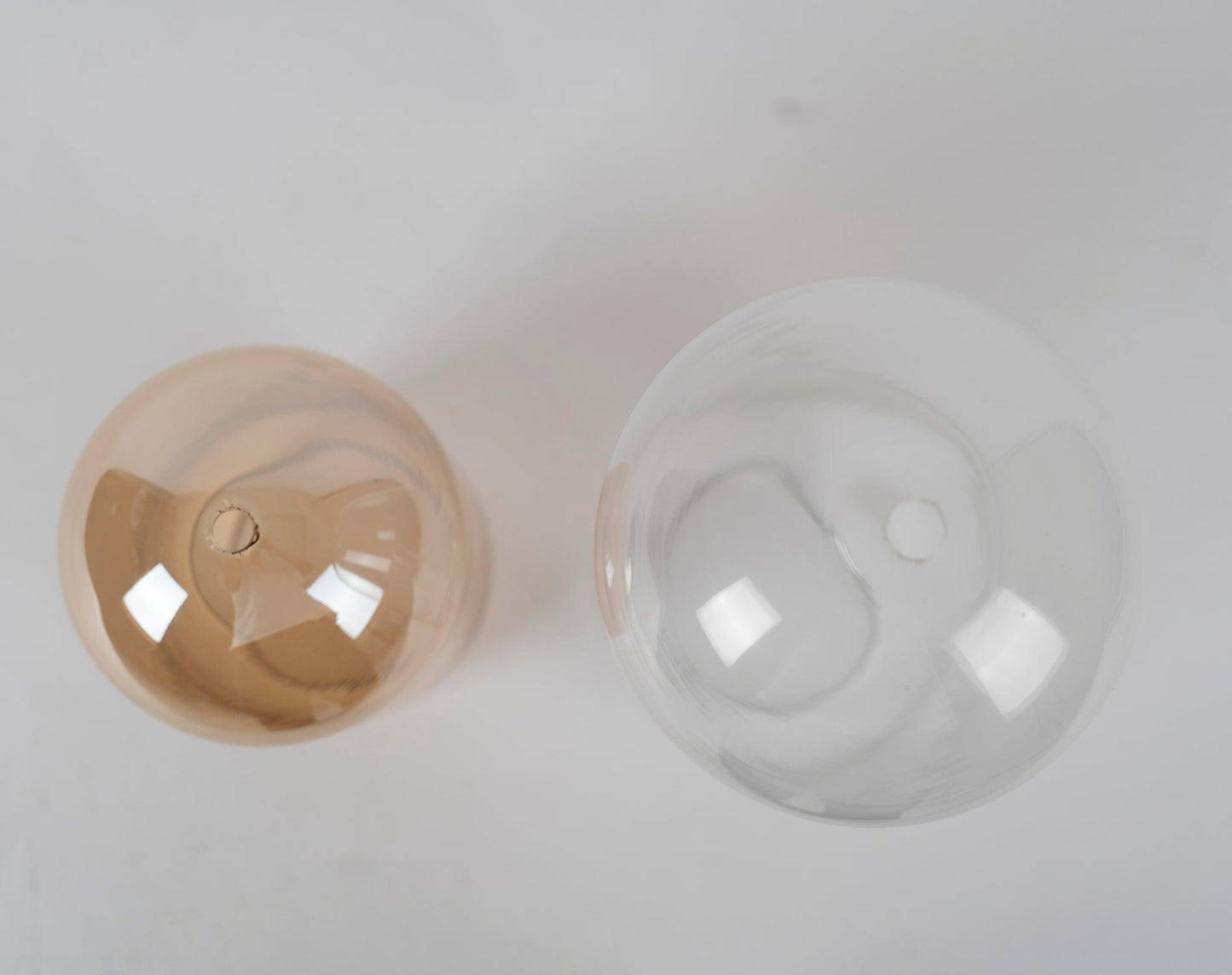 Sleek Round Cut Glass Pendant Light Fixture