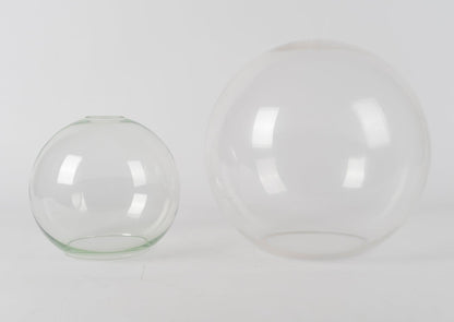 Sleek Round Cut Glass Pendant Light Fixture
