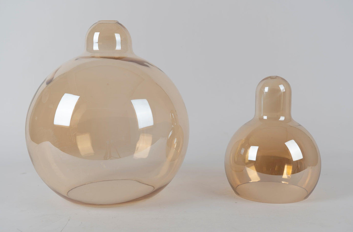 Sleek Round Cut Glass Pendant Light Fixture