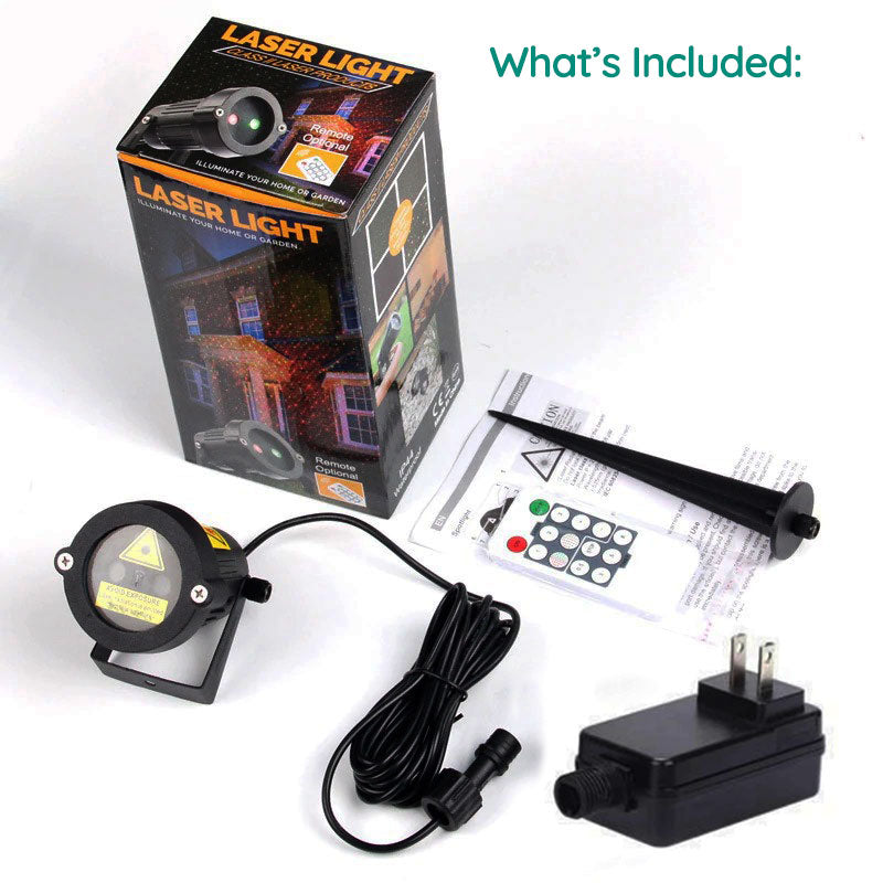 Colorful Garden Laser Projector