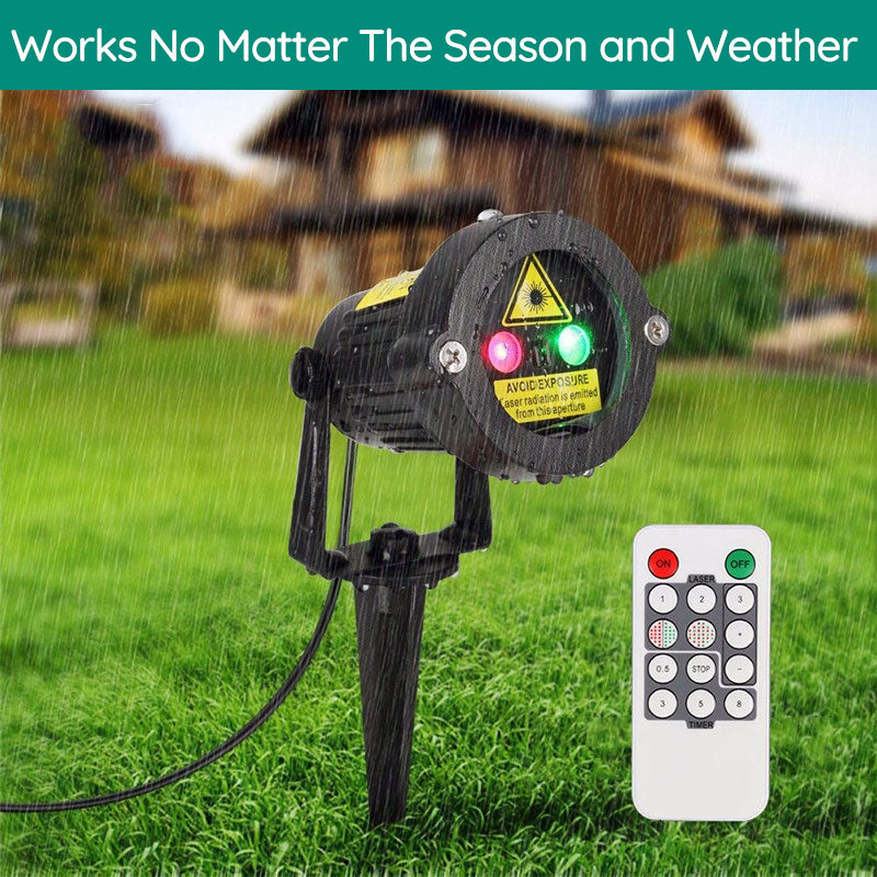 Colorful Garden Laser Projector