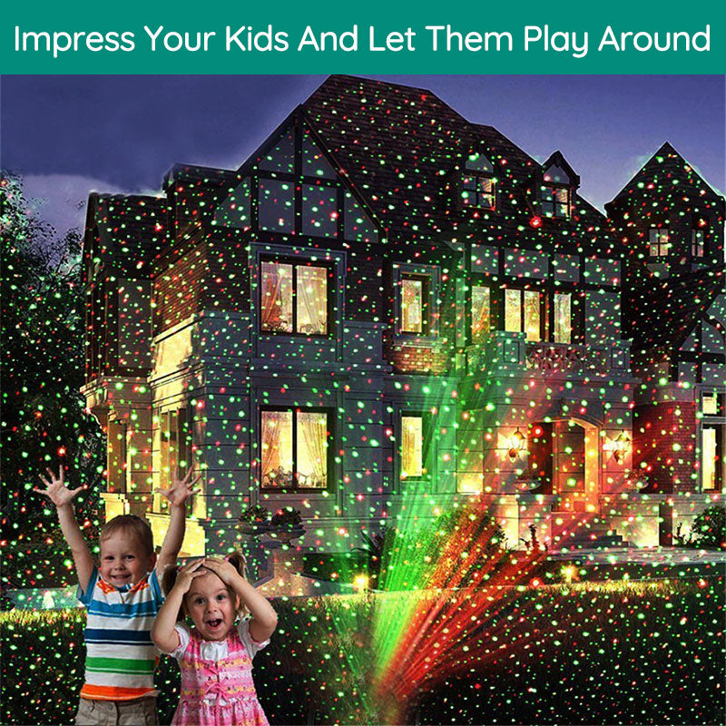 Colorful Garden Laser Projector