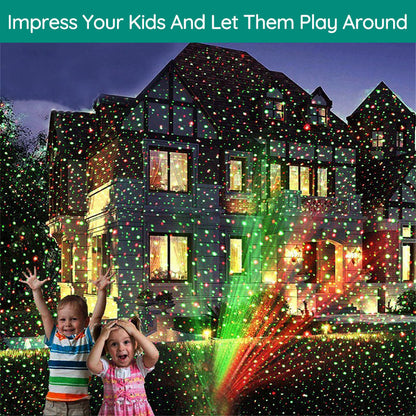 Colorful Garden Laser Projector