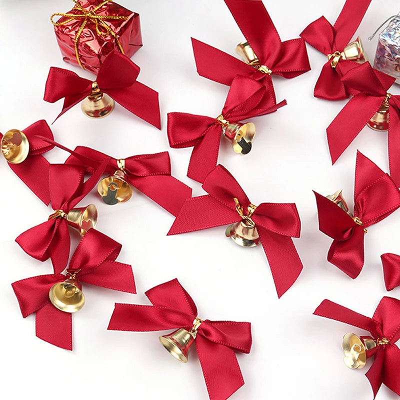Christmas Klink | Elegant Bow with Bells for Decoration 2