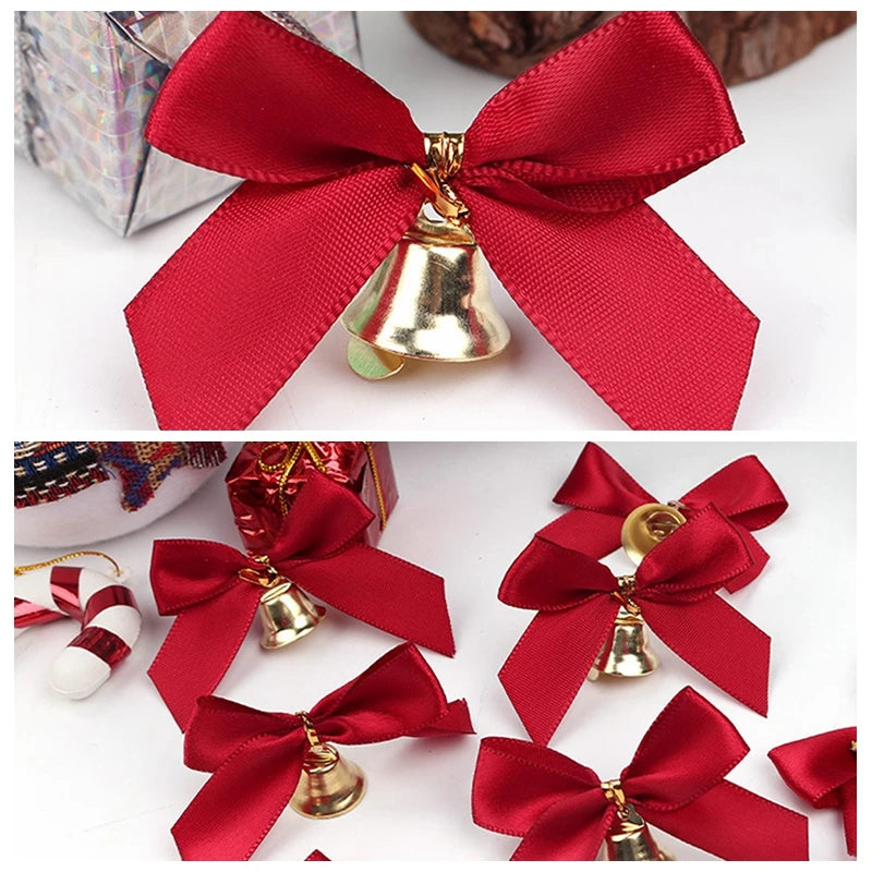 Christmas Klink | Elegant Bow with Bells for Decoration 4