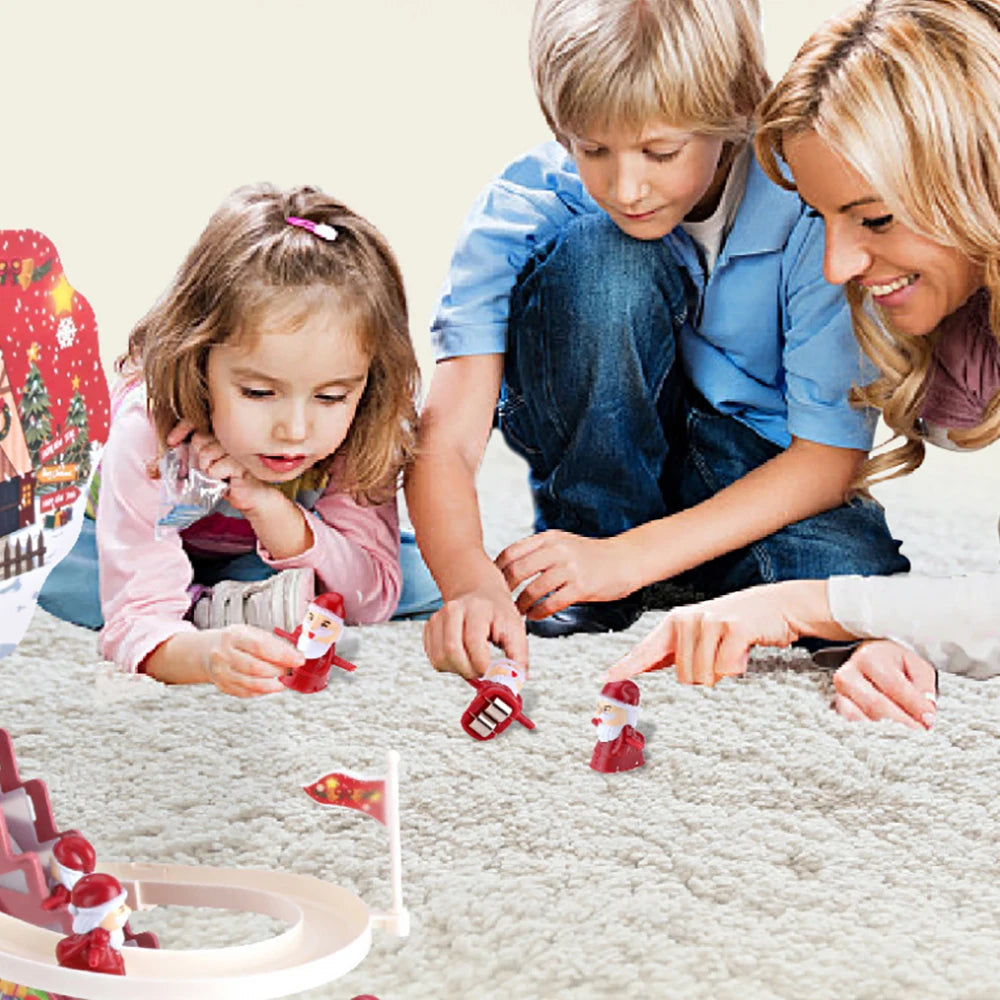 Christmas Luxury | Musical Climbing Ladder Santa Decor 2