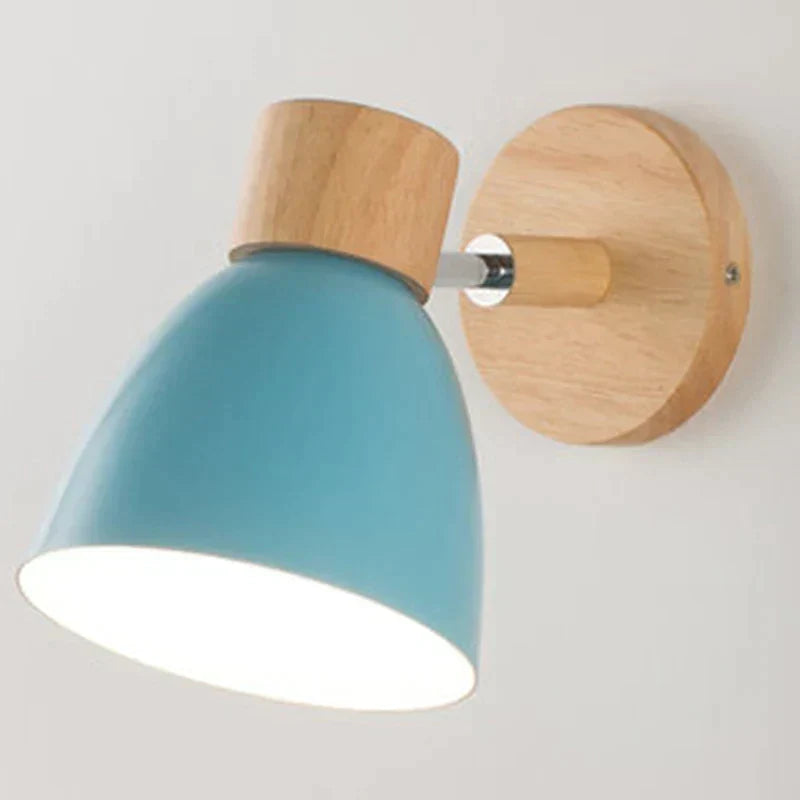 Modern Wooden Wall Light Fixture