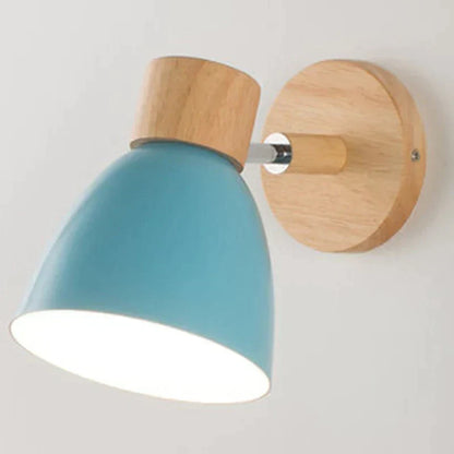 Modern Wooden Wall Light Fixture