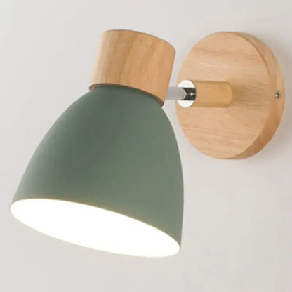 Modern Wooden Wall Light Fixture
