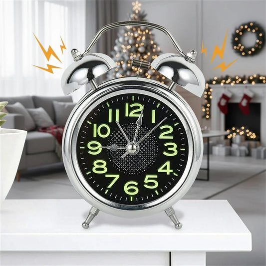 Classic Loud Dual Alarm Clock for Deep Sleepers - Fesara