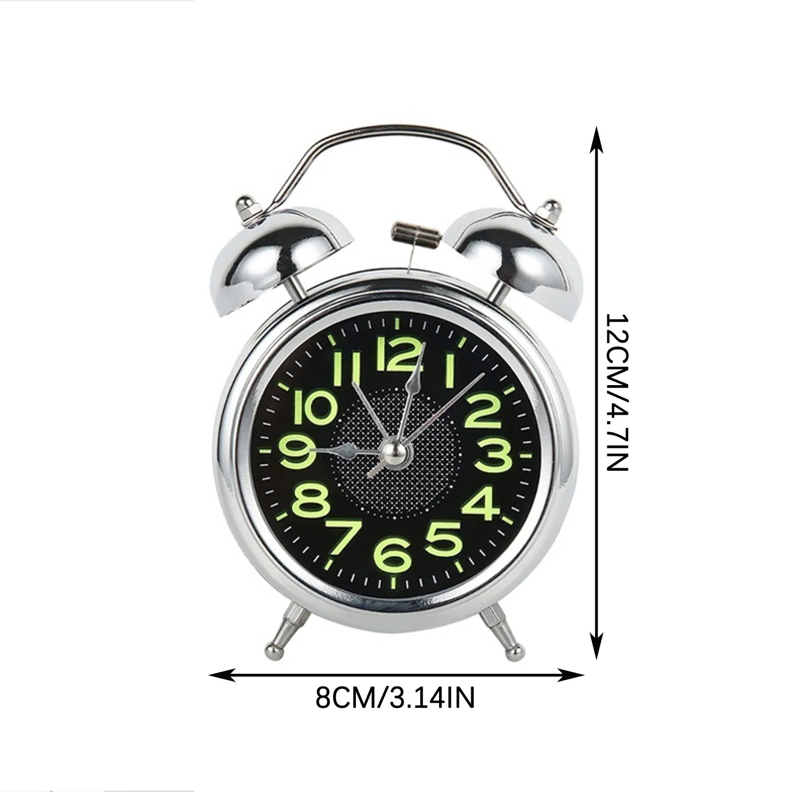 ChronoBell | Powerful Retro Twin Bell Alarm Clock for Deep Sleepers 5