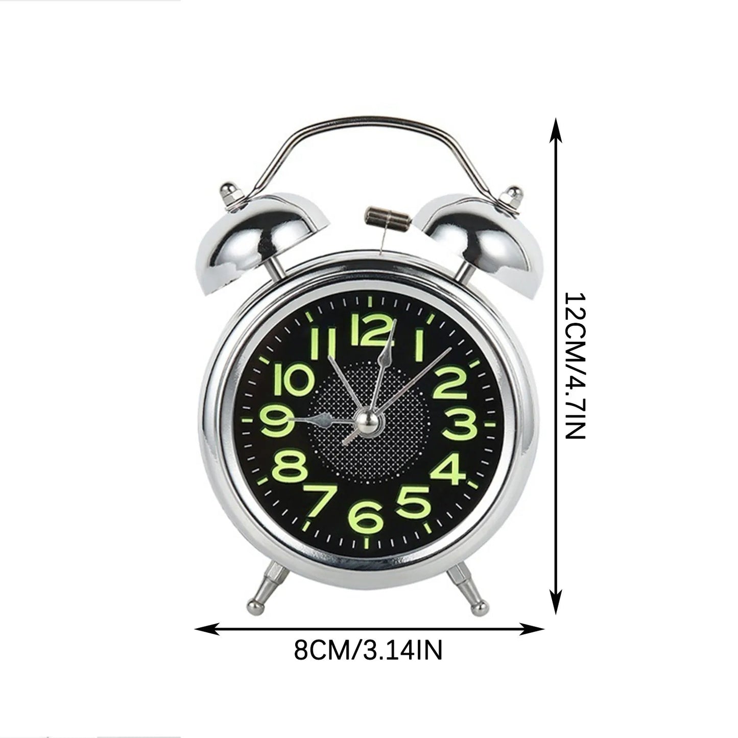 ChronoBell | Powerful Retro Twin Bell Alarm Clock for Deep Sleepers 5