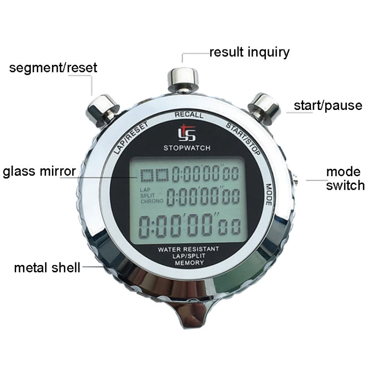 ChronoMaster | Precision Ergonomic Stopwatch Timer for Training and Events 2