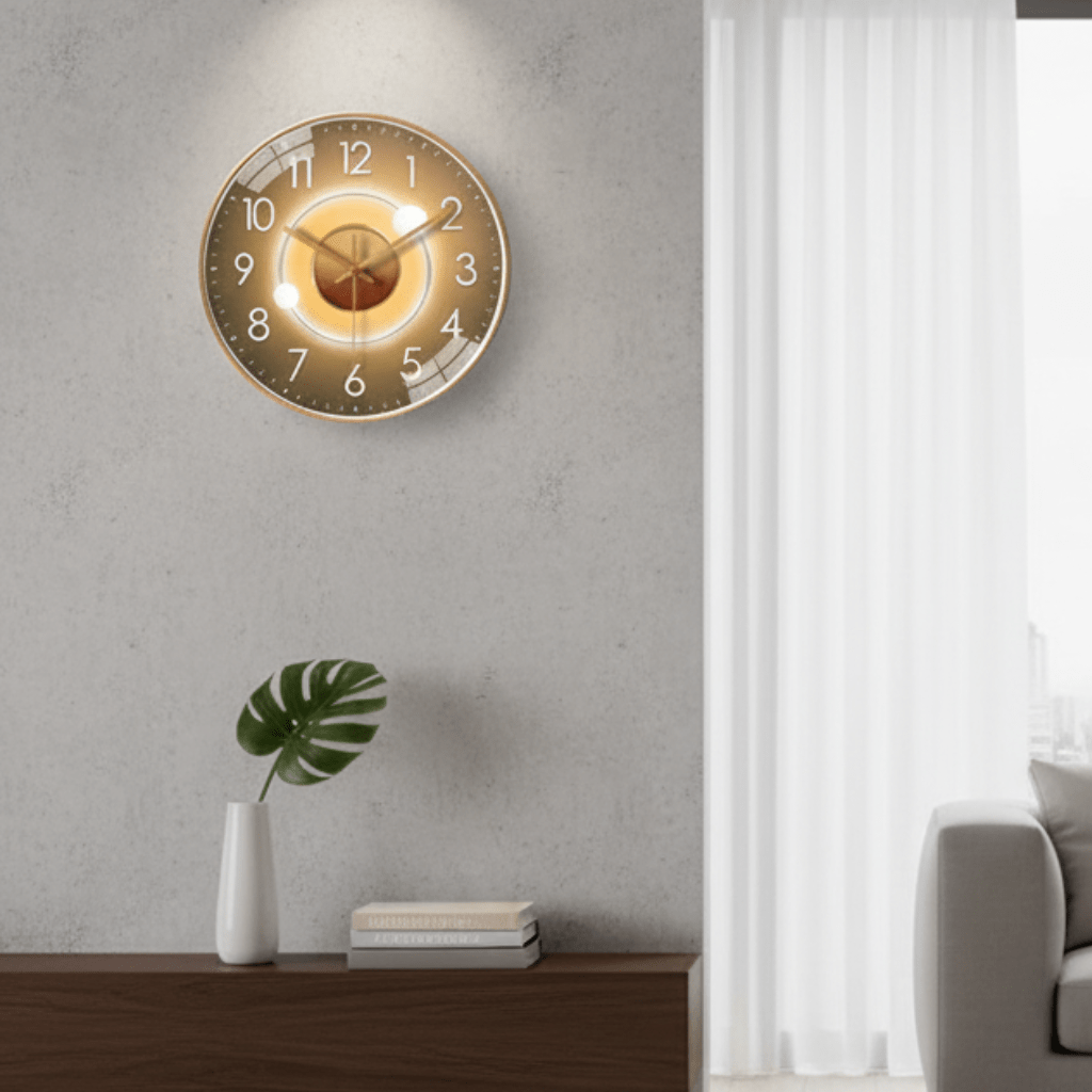 Quiet Big Contemporary Wall Clock - Fesara