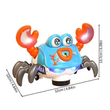 Colorful Fun Crab Statue