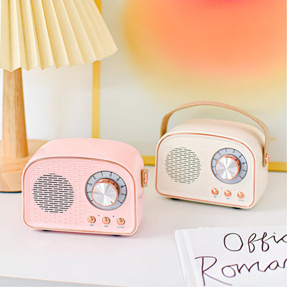 Vintage Portable Bluetooth Speaker - Fesara