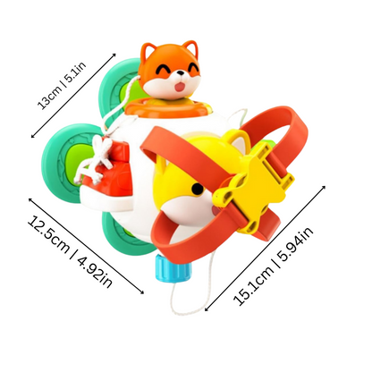 Colorful Fox LED Ball Lamp
