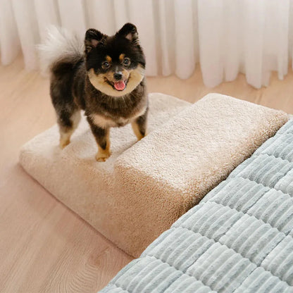 Portable Pet Steps for Small Dogs - Easy Bedside Ramp