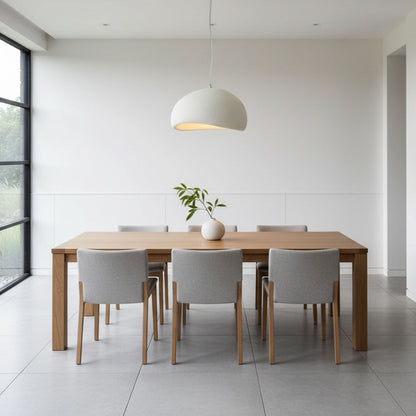 Simple Sleek Glass Pendant Light Fixture